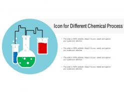 Icon for different chemical process
