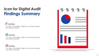 Icon For Digital Audit Findings Summary