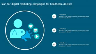 Icon For Digital Marketing Campaigns For Healthcare Doctors