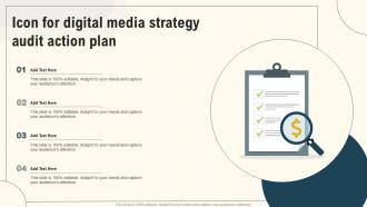 Icon For Digital Media Strategy Audit Action Plan