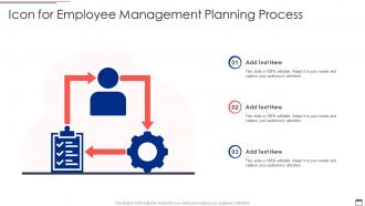 Icon For Employee Management Planning Process
