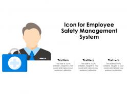 Icon for employee safety management system