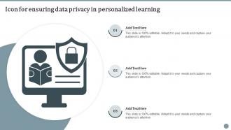 Icon For Ensuring Data Privacy In Personalized Learning