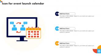 Icon For Event Launch Calendar