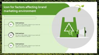 Icon For Factors Affecting Brand Marketing Environment