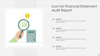 Icon For Financial Statement Audit Report
