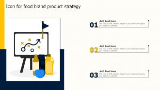 Icon For Food Brand Product Strategy