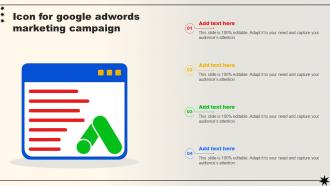 Icon For Google Adwords Marketing Campaign