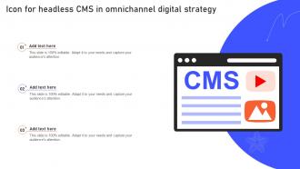 Icon For Headless CMS In Omnichannel Digital Strategy