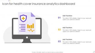 Icon For Health Cover Insurance Analytics Dashboard