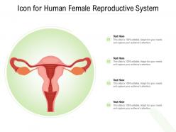 Icon For Human Female Reproductive System