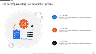 Icon For Implementing Test Automation Process