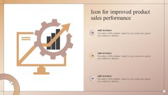 Icon For Improved Product Sales Performance