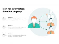 Icon for information flow in company