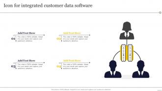 Icon For Integrated Customer Data Software