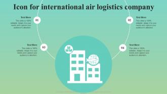 Icon For International Air Logistics Company