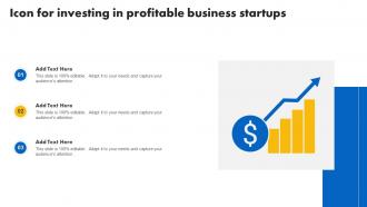 Icon For Investing In Profitable Business Startups