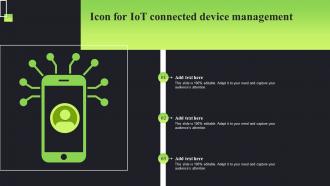 Icon For Iot Connected Device Management