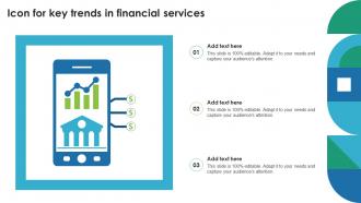 Icon For Key Trends In Financial Services