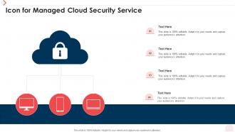 Icon For Managed Cloud Security Service