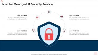 Icon For Managed IT Security Service