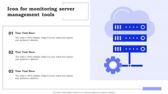 Icon For Monitoring Server Management Tools
