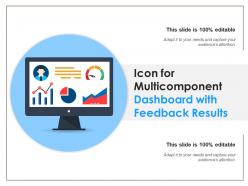 Icon for multicomponent dashboard with feedback results