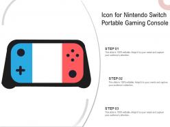 Icon for nintendo switch portable gaming console
