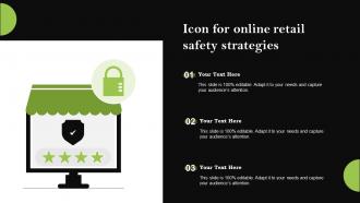 Icon For Online Retail Safety Strategies