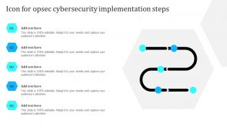 Icon For Opsec Cybersecurity Implementation Steps