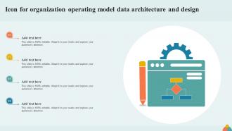Icon For Organization Operating Model Data Architecture And Design