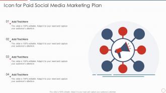Icon For Paid Social Media Marketing Plan