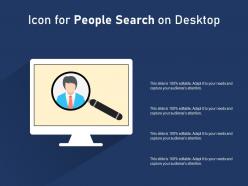 Icon for people search on desktop