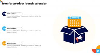 Icon For Product Launch Calendar