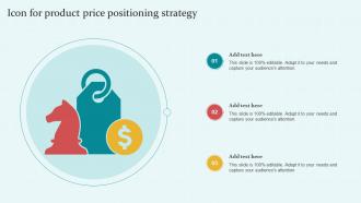 Icon For Product Price Positioning Strategy