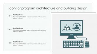 Icon For Program Architecture And Building Design