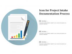 Icon for project intake documentation process