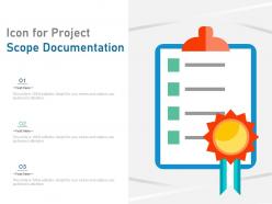 Icon for project scope documentation