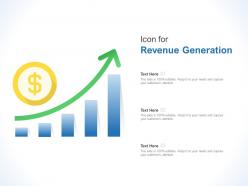 Icon for revenue generation
