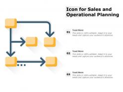 Icon for sales and operational planning