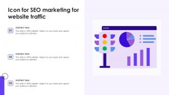 Icon For SEO Marketing For Website Traffic