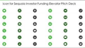Icon for sequoia investor funding elevator pitch deck