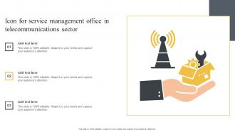 Icon For Service Management Office In Telecommunications Sector