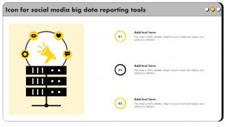 Icon For Social Media Big Data Reporting Tools