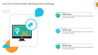 Icon For Social Media Development Strategy
