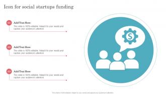 Icon For Social Startups Funding