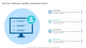 Icon For Software Quality Assurance Tester