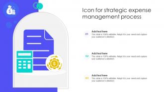 Icon For Strategic Expense Management Process