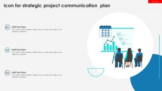 Icon For Strategic Project Communication Plan
