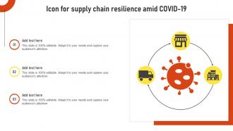 Icon For Supply Chain Resilience Amid Covid 19
